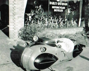 Harley-Davidson Scooter Print 8x10 Photo 69 - Picture 1 of 2