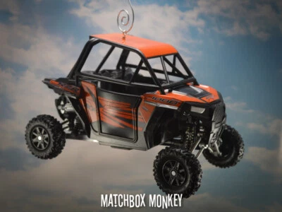 Polaris RZR XP1000 ATV Side x Side BIG Custom Christmas Ornament 1/18 Adorno  - Image 1 of 4