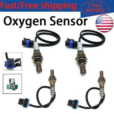 4x Sensor de oxígeno para GMC Sierra 1500 Classic 2007 y Chevy Silverado 1500 Classic Foto 1 de 4