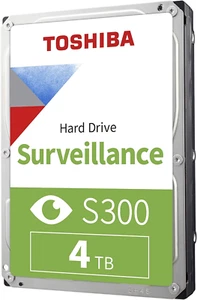 Toshiba 4TB S300 Surveillance HDD - 3.5' SATA Internal Hard Drive Supports up to - Foto 1 di 12
