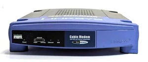 Linksys BEFCMU10 v3 Cable Modem Tested Working No Power Cord Parts As-Is - Picture 1 of 7