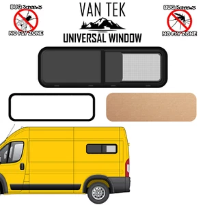 Ram ProMaster 1033L Lado del Conductor MEDIA Litera Deslizante Ventana 34 x 11′′ + PANTALLA MOSCA - Imagen 1 de 7