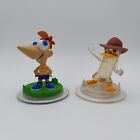 Disney Infinity Phineas & Ferb: Phineas & Crystal Agent Perry Lot of 2 Figures