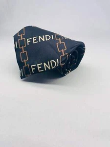 Fendi 100% Silk Designer Mens Tie - Menswear Accessory Classic - Picture 1 of 3