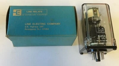 LINE ELECTRIC RLH1A RELAY 120VAC 10A - Image 1 of 4