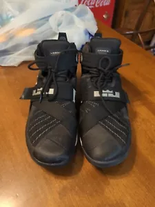 Nike Lebron James Zoom Soldier IX TB Schuhe Herren Größe 16 813264-002 schwarz silber - Bild 1 von 14