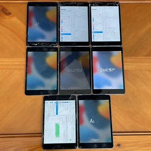 Lots Of 8 Apple iPad mini 4th Gen 128GB, Wi-Fi+Cellular -A1550 Cracked Screens - Picture 1 of 9