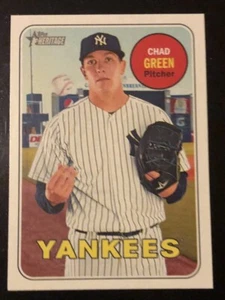 Chad Green 2018 Topps Heritage Yankees #316 - Picture 1 of 2