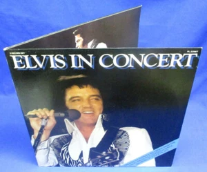 LP ELVIS PRESLEY - ELVIS IN CONCERT / HOLLAND ORANGE RCA-VICTOR PL-22587 / 2-LP - Bild 1 von 6