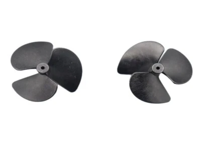 RC Speed Racing Boat Propeller 3 Pin 36mm 2mm Hole Left Right Spare Part 1 Set - Image 1 of 3