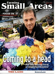 Stock & Land Farming Small Areas Small Magazine May 2014 Cover Buying Flowers - Picture 1 of 1