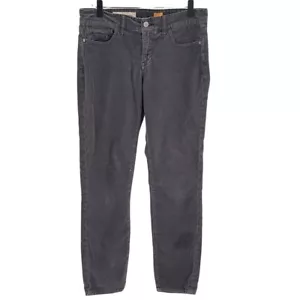 Pilcro And The Letterpress Cordhose Damen Größe 28 Mid Rise grau - Bild 1 von 11