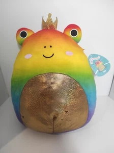 BRAND NEW 12" Squishmallow VAS The Frog Pride Edition NWT - Picture 1 of 4