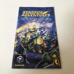 Starfox Adventures (Gamecube) - MANUAL ONLY - Instruction Booklet - Picture 1 of 3