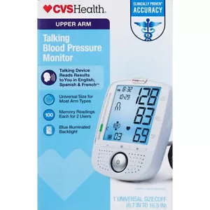 CVS Health Talking Misuratore di Pressione Arteriosa da Braccio Superiore # 420527 - Foto 1 di 3