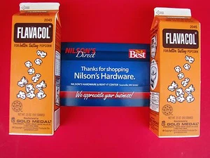 (2)-Flavacol 35oz. Seasoning Popcorn Salt Yellow Color Appeal Theater Model:2045 - Picture 1 of 1