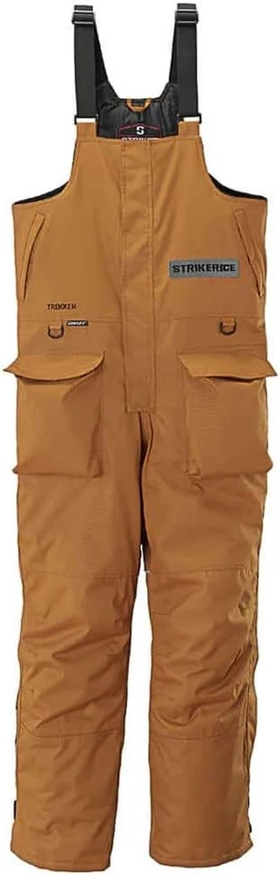 StrikerICE Trekker Bib Sureflote Tech. Insulated & Waterproof Brown XL