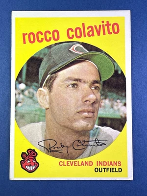 1959 Topps Rocco Colavito #420 VG/EX Cleveland Indians - Image 1 of 4