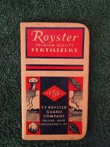 Almohadilla publicitaria para cuaderno Royster Premium Quality Fertilizers 1944 - Imagen 1 de 6