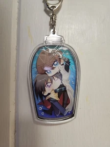 Yu-Gi-Oh! Seto Kaiba Mokuba Acrylic Keychain Glass Bottle Break Anime Yugioh - Picture 1 of 3