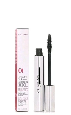 MASCARILLA CLARINS WONDER VOLUME XXL 8 ml/0,2 oz 01 NEGRO EXTREMO nueva en caja  Foto 1 de 3