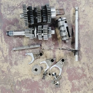 Honda VT750 2002 98-03 Shadow Ace transmisión OEM tambor cambio engranajes horquillas - Imagen 1 de 8