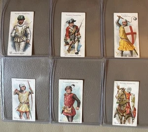25 Different 1910 Arms & Armour Cards by Player and Sons - Picture 1 of 11