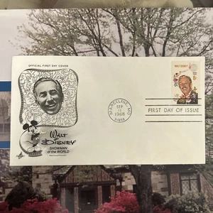 FDC 1968 SC #1355 Artcraft Cachet - Marceline, Mo - Single - Picture 1 of 3