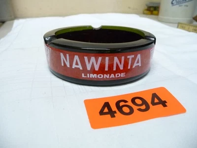 4694. used Ashtray Advertising Nawinta Lemonade Glass Ashtray - Image 1 of 3
