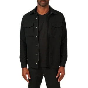 Stone Rose Studio Strick Stretch Twill Shirt Jacke - Bild 1 von 7