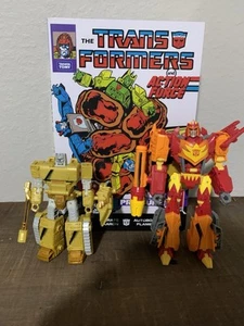 Transformers Legacy Comic Edition Emirate Xaaron And Flame (Complete W/ Box) - Picture 1 of 9