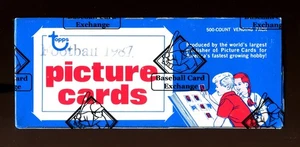1987 Topps Football Vending Box BBCE FASC Jim Kelly RC Rice 2nd Year SALE - Picture 1 of 2