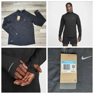 Nike Pinnacle Running Division wasserabweisend schwarz Oberteil Herren Medium FZ1121-010 - Bild 1 von 19