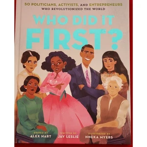 Who Did It First? 50 Politicians, Activists & Entrepreneurs – Illustrated Book - Picture 1 of 2