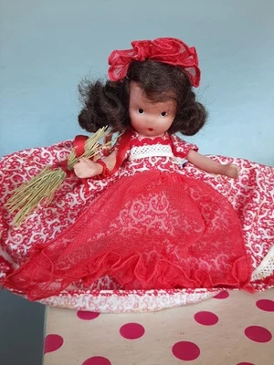 HERMOSA~De colección~Muñeca libro de cuentos Nancy Ann~#185 Saturday's Child~con CAJA Foto 1 de 4
