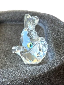 Swarovski Yellow-Eyed Fish Figurine 211743 w/ Box A 7644 NR 000 003 - Picture 1 of 9