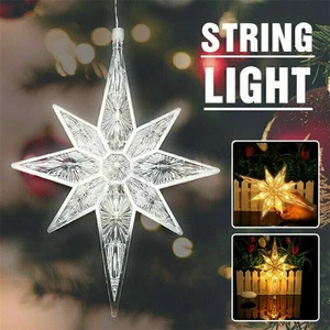 LED Lichtervorhang Lichterkette Lichternetz Fenster Licht Innen Weihnachten Deko - Bild 1 von 12