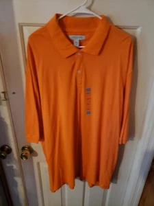 New With Tags Linea Uomo Polo Shirt Size 4XLT XXXXLT - Picture 1 of 2