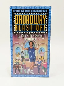 Richard Simmons Broadway Blast Off A Get Up And Go Workout VHS factory sealed - Picture 1 of 3