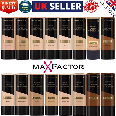 MAX FACTOR Lasting Performance Touch-Proof Liquid Foundation 35ml *ALL SHADES* - Image 1 of 4