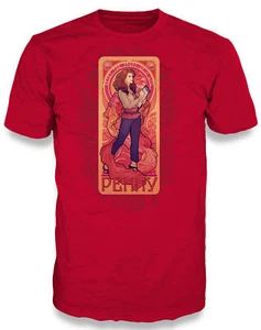 Dr. Horrible Penny Nouveau T-shirt rossa da uomo - Foto 1 di 1