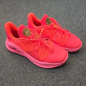 Scarpe da basket Under Armour Curry 4 basse FloTro rosa da uomo 3026620-600 taglia 9 - Foto 1 di 8