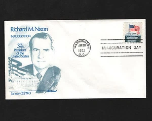 OPC 1973 Fleetwood President Nixon Inauguration Unaddressed - Bild 1 von 1