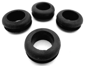 Ojal de goma se adapta a orificio redondo de 1", panel de 3/16" de espesor, tiene identificación de 11/16" - Imagen 1 de 12