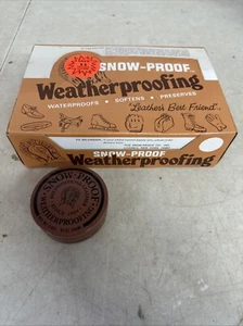Case Of (12) Vintage Snow Proof Waterproofing 3 oz. Weatherproofing NOS 1973 - Picture 1 of 1
