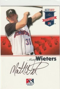 Matt Wieters signed 2008 Tristar PROjections card autograph Minor League - Picture 1 of 1
