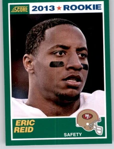 2013 Score Green Border Eric Reid Rookie RC Parallel NFL 49ers #365 - Picture 1 of 2