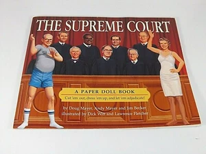 The Supreme Court : A Paper Doll Book Paperback Cut em out Dress em Up Complete - Imagen 1 de 7