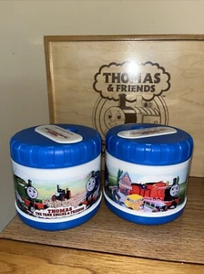 CONTENITORI PER ALIMENTI SNACK LUNCH! TRENO THOMAS FRIENDS PULITO E LEGGERMENTE USATO - Foto 1 di 12