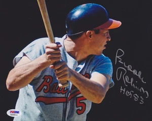 Brooks Robinson SIGNED 8x10 Photo +HOF Baltimore Orioles ITP PSA/DNA AUTOGRAPHED - Picture 1 of 1